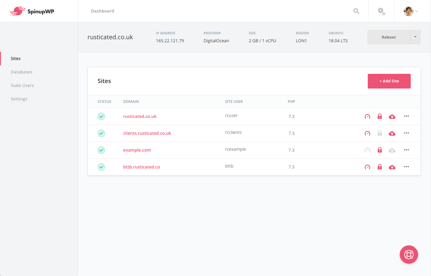 Benefits of using SpinupWP for your next WordPress site - Rusticated