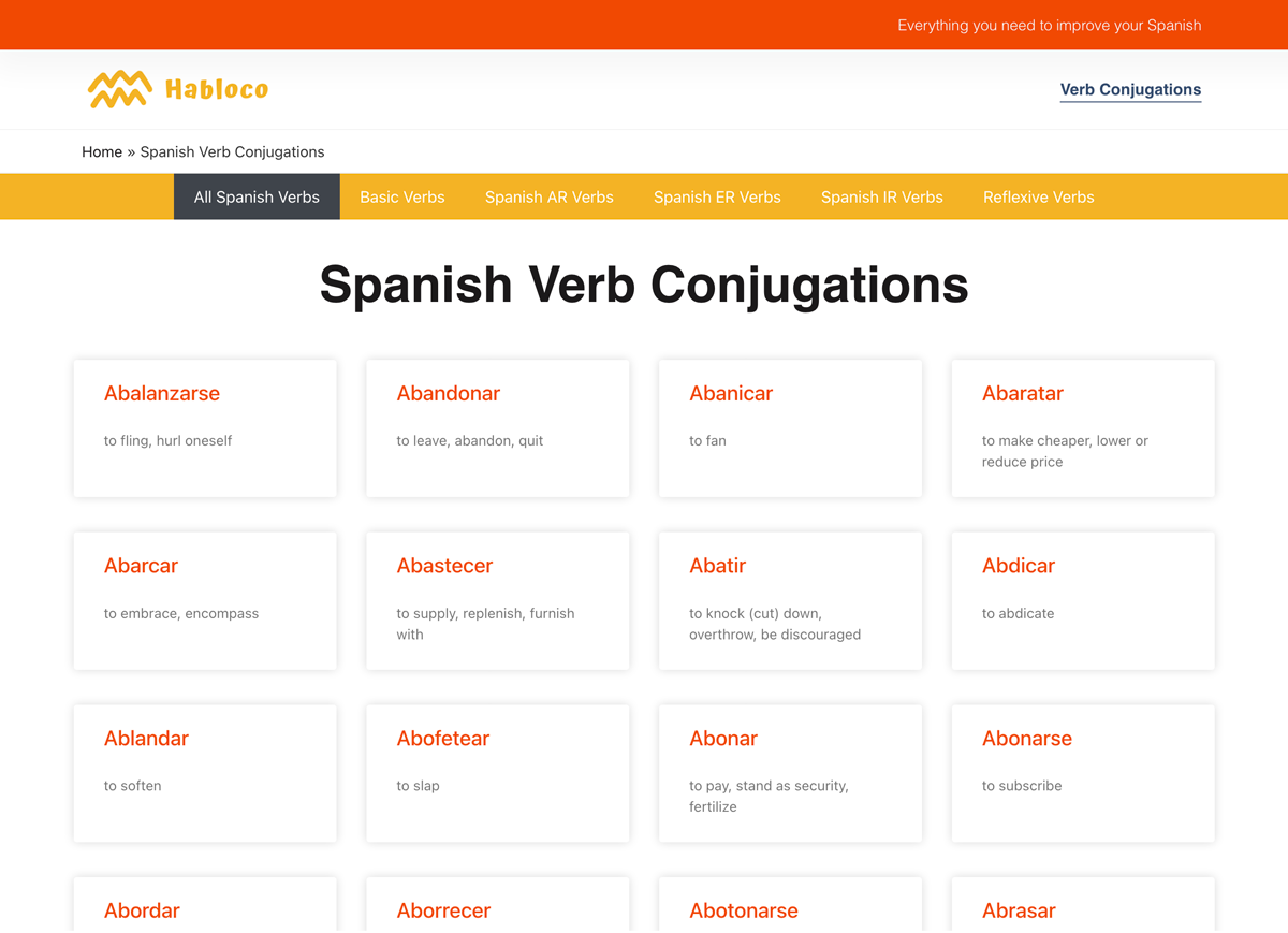 habloco-portfolio-spanish-verbs